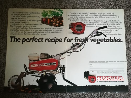 Honda f310 rare magazine - honda,